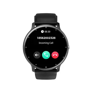 20240 ZL02C Pro Health Monitoring BT Call reloj inteligente para hombres y mujeres 1,28 pulgadas pantalla táctil ritmo cardíaco deporte pulsera inteligente