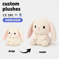 Peluche Renard Personnalisée Adorable Anti-Stress, Jouet Doux en Peluche, Poupée Animale Rembourrée, OEM/ODM, Cadeau d'Anniversaire pour Enfants, Décoration Thème Forêt, Vente en Gros