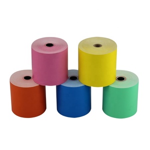 Customized <strong>Colour</strong> logo Pos Thermal Paper <strong>Roll</strong> 80x80 for Supermarket Bank Hotel Restaurant Customized Cash Register Paper <strong>Roll</strong> - Product Image 6