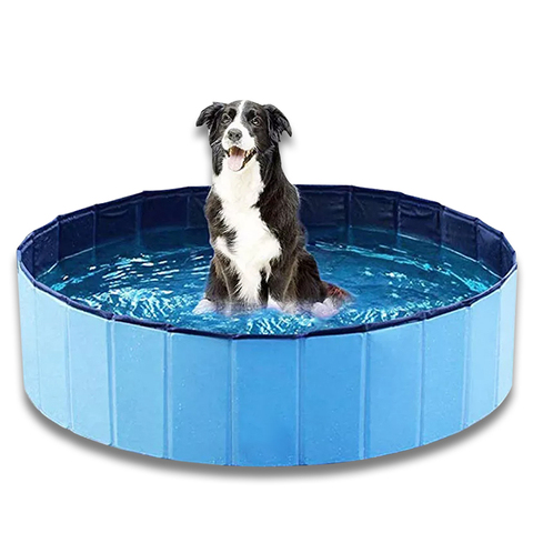 Hot Sale ODM Factory Convenient Mobile Collapsible Tarpaulin Non-Inflatable Pet Dog Bathing Swimming Pool