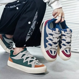 Design Custom Brand Casual Lace-up With Low <b>Top</b> Design Men's Walking Skateboarding Walking Shoes - Product Image 2