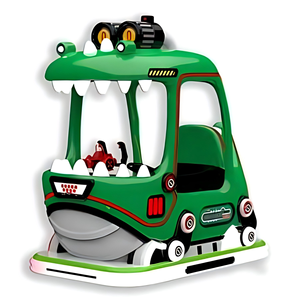 Voiture tamponneuse électrique professionnelle pour enfants, en fibre de verre, motif dessin animé, jouet à chevaucher pour location en <span class=keywords><strong>parc</strong></span> d'attractions, intérieur/extérieur - Product Image 5