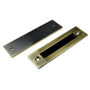 Harga murah Cina Shower gudang pintu perangkat keras pintu geser tombol antik kuningan bulat tabung pegangan tarik - Product Image 4