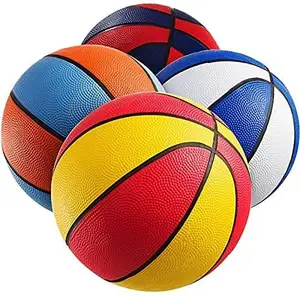 橡胶青少年篮球儿童篮球用于室内或室外操场篮圈