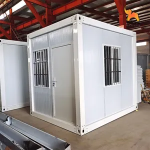 Prefabricated Small Modular Detachable Quick Installation Flat Pack Container Housing Used As Refugee Camp Housing