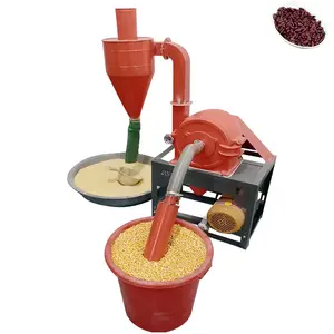 Mesin penggilingan listrik komersial Maize stalk peralatan penggilingan basah jagung