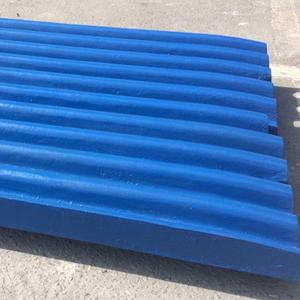 Alto manganês aço mandíbula triturador peças laterais placas MN18CR2 MN13CR2 C160 C106 C110 mandíbula placas - Product Image 4