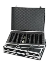 Boîtier de transport personnalisé pour microphone portable, prise en charge OEM et ODM, personnalisation de boîtier en aluminium