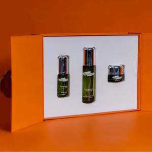 Caja de Regalo Rectangular Portátil de Cartón Gris con Doble Puerta, Personalizable con Logotipo, para Libros, Velas, con Cierre Magnético - Product Image 5