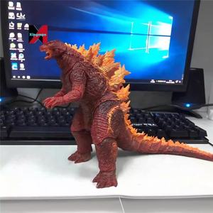 Modèle Godzilla Roi des Monstres Rouge Nuklear (ou Nuklear Burning Red) en Boîte de Présentation – Article de Collection Cinématographique - Product Image 3