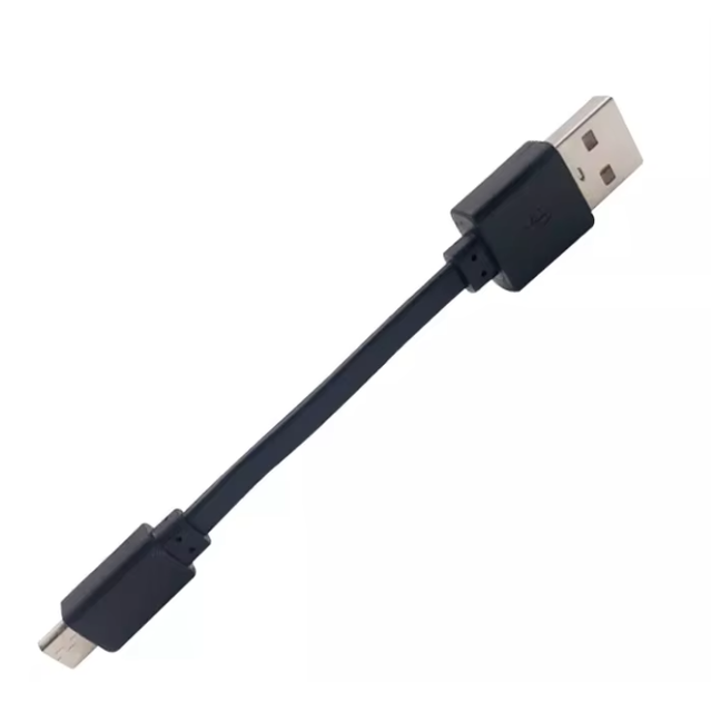 Fast Charging 2A Short Micro USB PVC Charging Cable for Power Bank Computer & Earphone