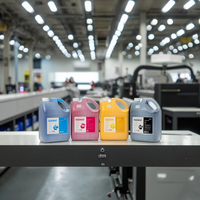 Tinta de Solvente Suave para Konica KM512i 30PL, Konica Minolta 1024i 6PL-13PL, Konica 512 o 1024-35PL/42PL/14PL Konica KM256