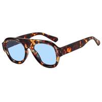 Lunettes de soleil pilote, mode bon marché, sport, vente en gros, classiques, promotion pour femmes, lunettes de soleil en plastique recyclé, lunettes de soleil de créateur personnalisées pour hommes