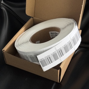 1000 étiquettes souples antivol EAS RF 82 MHz pour supermarché, autocollants de sécurité antimétalliques - Product Image 3