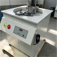 Probador de Dureza por Abrasión de Disco para Balasto de Vía Férrea de Piedra Triturada, Marca SF OEM, 600mm, 30-33rpm, 0.37KW, con Contador Digital para Pruebas de Desgaste de Roca