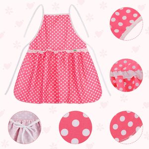 Ensemble de cuisine et de pâtisserie <span class=keywords><strong>pour</strong></span> enfants 19 pièces, ensemble de costume de chef <span class=keywords><strong>pour</strong></span> enfants - Chapeau de chef et tablier rose assorti, déguisement <span class=keywords><strong>pour</strong></span> enfants - Product Image 3