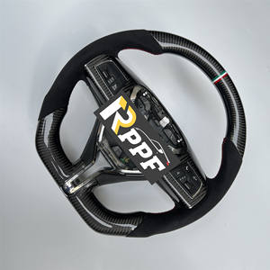 Volante <span class=keywords><strong>de</strong></span> Fibra <span class=keywords><strong>de</strong></span> Carbono RPPF <span class=keywords><strong>de</strong></span> Nuevo Diseño, Bajo <span class=keywords><strong>Precio</strong></span> y Buena Calidad para <span class=keywords><strong>Maserati</strong></span> Ghibli 2014 <span class=keywords><strong>2015</strong></span> 2016 2017 2018 - Product Image 2