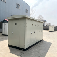ZHUOLI – Nouvelle Boîte de Substation Préfabriquée en Acier Embossé pour Extérieur, Conception à Haute Sécurité avec Cloisonnement, Étanchéité IP54, 2500 kVA, ISO/CE