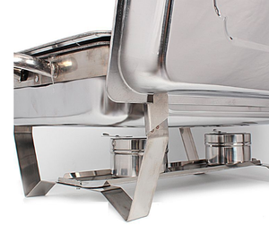 Estufa de buffet <span class=keywords><strong>no</strong></span> eléctrica de acero inoxidable más vendida, calentador de alimentos Buffy, calentamiento de Alcohol y utensilios de cocina para mantener el calor, estilo de mesa - Product Image 5