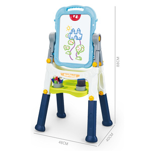 Vendita calda Double-face <span class=keywords><strong>tavolo</strong></span> <span class=keywords><strong>da</strong></span> <span class=keywords><strong>disegno</strong></span> per bambini nuovo quadro di scrittura acqua penna colorata giocattolo per bambini creativi - Product Image 3