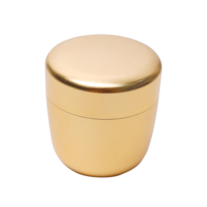aluminum anodized box033 stainless steel box tobacco herb grinder stash container airtight jar for spice tea