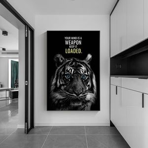 <span class=keywords><strong>Poster</strong></span> <span class=keywords><strong>e</strong></span> <span class=keywords><strong>Stampe</strong></span> su Tela con Citazioni Motivazionali di Animali, Quadri Ispiratori per Decorazione Ufficio <span class=keywords><strong>e</strong></span> Casa - Product Image 3