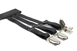 1 Paire de Bretelles Serre-Chemise Homme Anti-Dérapantes avec Pinces de Verrouillage Réglables pour Maintenir la Chemise au Bas de la Jambe ou Cuisse - Product Image 3