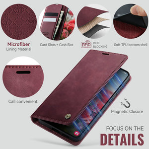 Funda de Lujo para Teléfono 2026, para Samsung S26 S25 S24 S23, Tipo Cartera con Protección RFID, Magnética, de Cuero, para Samsung <span class=keywords><strong>Galaxy</strong></span> S26 - Product Image 2