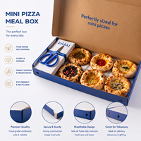 Boîtes à pizza miniatures en carton personnalisées avec logo