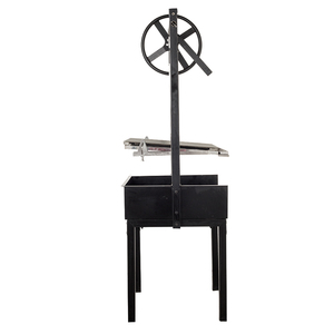 Urban Santa Maria Argentina BBQ Grill Machine Acier Métal Parrilla Asado <span class=keywords><strong>Brasero</strong></span> Usage Domestique Chariot Charbon De Bois Carburant Cuisson Cuisson - Product Image 3