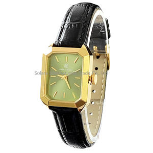 นาฬิกาข้อมือควอตซ์วินเทจสำหรับผู้หญิง สายหนังแบบสบายๆ รูปทรงสี่เหลี่ยมผืนผ้า กันน้ำ 30 เมตร - Product Image 2