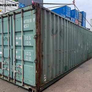 Venta al por mayor de contenedores secos de acero Corten de 40 pies High Cube usados a bajo precio - Product Image 1