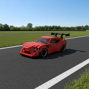 PB8832 Pinbo Nouveau produit pour voiture de course GT86 autorisée, jouet de construction éducatif en blocs, 40 pièces en plastique, échelle 1:32 - Product Image 6