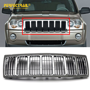 PERFECTRAIL 55157458AB 55157458AE Griglia Anteriore Cromata Originale per Jeep <span class=keywords><strong>Grand</strong></span> <span class=keywords><strong>Cherokee</strong></span> III SUV 2005-2010 - Product Image 1