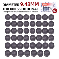 Kit de Cales de Soupape Réglables 7.48mm 9.48mm 8.85-8.9mm 10mm pour Moto Yamaha, Suzuki, Honda, Kawasaki, KTM