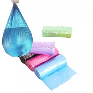 Bolsa de transporte de plástico de bajo precio, maquinaria para fabricar productos, máquina para fabricar bolsas de basura enrollables