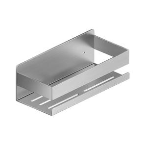 Porte-serviettes mural moderne à double niveau en acier inoxydable 304, étanche, sans perçage, pour salle de bain - Product Image 4