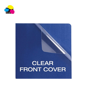 2025 mới nhất Kích thước Thư Các loại màu sắc màu xanh đậm 180gsm báo cáo bìa thư mục tập tin với 3 ốc vít - Product Image 2