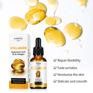 <span class=keywords><strong>Traitement</strong></span> <span class=keywords><strong>anti</strong></span>-âge de sérum <span class=keywords><strong>visage</strong></span> au collagène à l'acide hyaluronique pour la réduction des rides et raffermissant la peau OEM - Product Image 2