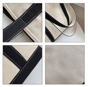 Sac fourre-tout personnalisé en toile 100 % coton – Grande capacité, couleur unie/couleur personnalisée, impression sérigraphiée, fermeture éclair, longueur de la poignée - Product Image 2