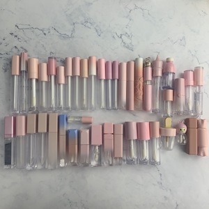 Chứng Khoán Quảng Trường Nhãn Hiệu Riêng Lip Gloss 5Ml Lipgloss Ống Với Nắp Tròn Lip Balm <span class=keywords><strong>Container</strong></span> Rỗng Vàng Bạc Đen Trắng Lip - Product Image 2