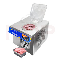 Machine à glace à neige automatique verticale, prix de la machine à glace molle commerciale