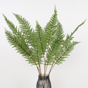 ใบเฟิร์นประดิษฐ์สูง 85 ซม. ดอกไม้พลาสติกผ้าไหมจำลอง ตกแต่งภายใน แพ็คหลายชิ้น - Product Image 3