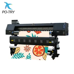 Potry Professional Digital Printing Machine Supplier 2 3 4 I3200 Printheads Sublimation Printer