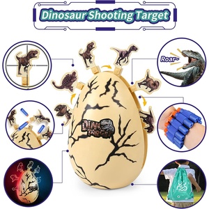 <span class=keywords><strong>Pistola</strong></span> eléctrica para disparar huevos <span class=keywords><strong>de</strong></span> dinosaurio, juguete con balas <span class=keywords><strong>de</strong></span> espuma para niños, Diana giratoria con luz y sonido, novedad - Product Image 6