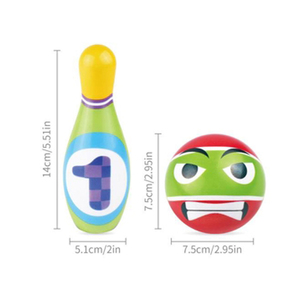 Juguete <span class=keywords><strong>para</strong></span> niños pequeños al aire libre, juego de bolos <span class=keywords><strong>para</strong></span> niños de 2 a 6 años, regalo de juego de jardín <span class=keywords><strong>para</strong></span> niños y niñas, aprendizaje y diversión - Product Image 4