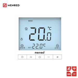 आधुनिक डिजाइन स्मार्ट डिजिटल थर्मोस्टैट अंडरफ्लोर हीटिंग एलसीडी स्क्रीन - Product Image 1