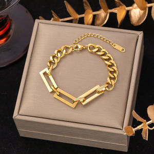 G3931 Vente en gros <span class=keywords><strong>de</strong></span> bracelets chaîne en acier inoxydable Chaîne <span class=keywords><strong>de</strong></span> perles hippie gothique Charms Pendentifs Fashion <span class=keywords><strong>Bracelet</strong></span> pour femmes Bijoux - Product Image 5