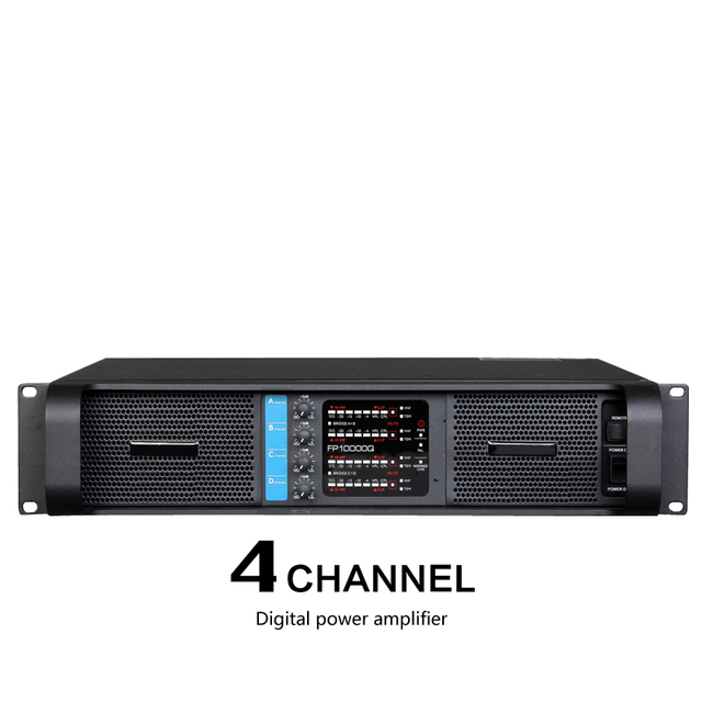 FP10000Q Audio Power Amplifier 4 Channels 4x1350W 10000 Watts Live Show Professional Disco Dj Audio Speakers Subwoofers