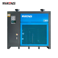 Compresseur d'air à vis silencieux de haute qualité 10 CV avec système de séchage, sécheur d'air comprimé, compresseur d'air réfrigéré avec sécheur